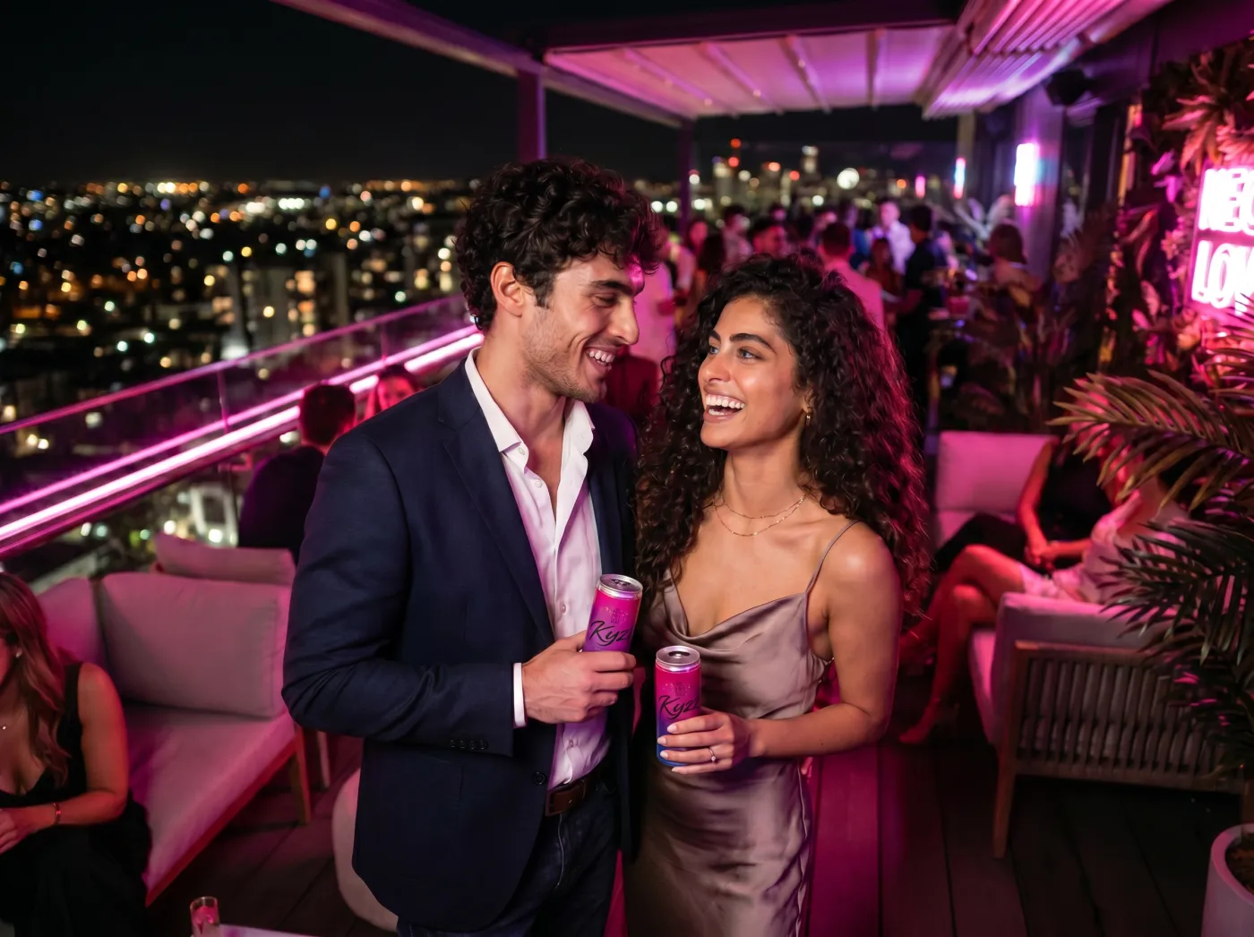 Kyzz rooftop — Alicia & Kael